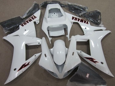 Blanco Negro Carenado Yamaha R1 02-03