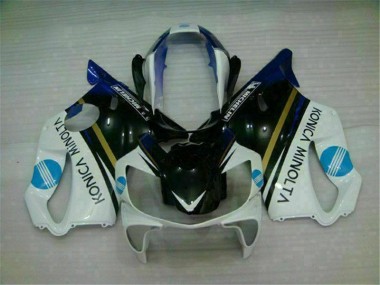 Blanco Negro Kits ABS Carenado Honda CBR 600 F4i 04-07