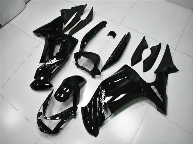 Brillante Negro Carenado Kawasaki EX650 06-08
