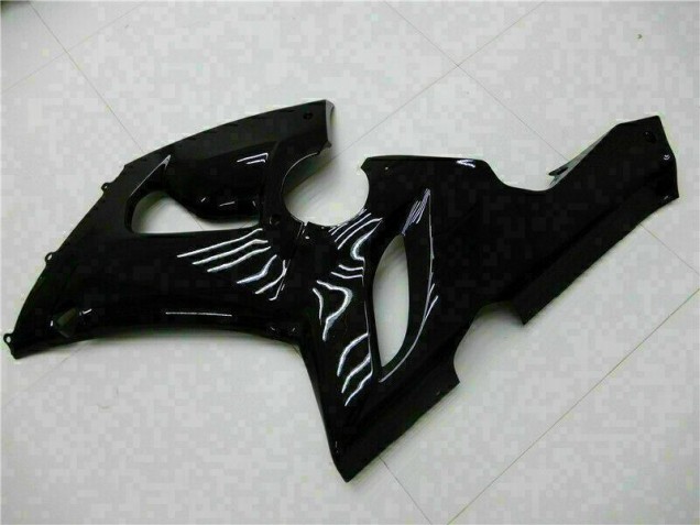 Brillante Negro Carenado Kawasaki ZX6R 05-06