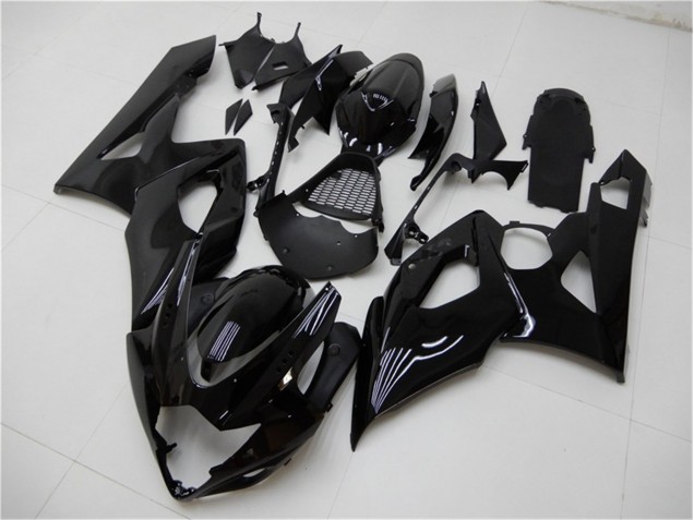 Brillante Negro Kit Completo Carenado Suzuki GSXR 1000 K5 05-06