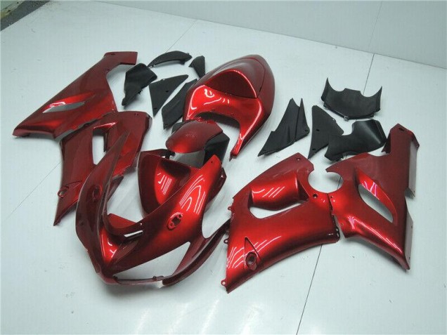 Caramelo Rojo Carenado Kawasaki ZX6R 05-06