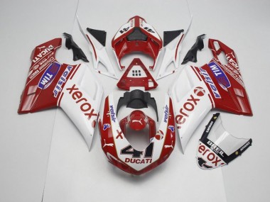 Estilo OEM Xerox con 41 Carenado Ducati 848 1098 1198 07-14