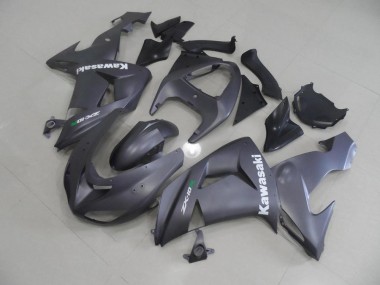 Gris con Blanco Calcomanías Carenado Kawasaki ZX10R 06-07