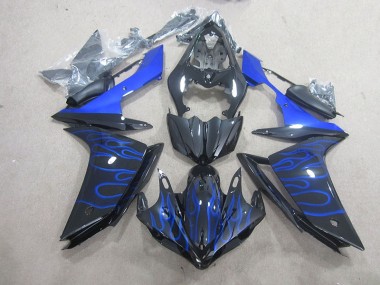 Llama azul negra Carenado Yamaha R1 07-08