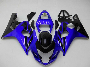 Carenados Moto Suzuki GSXR 600/750 2004-2005 - Azul Negro Brillante