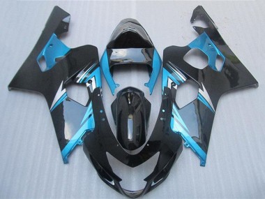 Carenados Moto Suzuki GSXR 600/750 2004-2005 - Azul Blanco Negro
