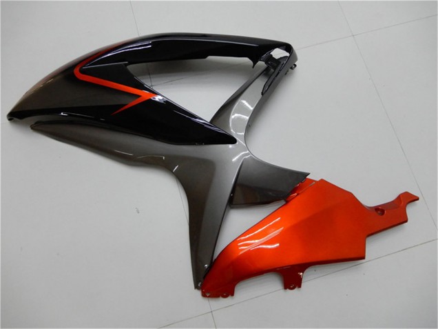 Carenados Moto Suzuki GSXR 600/750 2008-2010 - Naranja Gris Negro Brillante