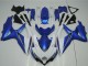 Carenados Moto Suzuki GSXR 600/750 2008-2010 - Blanco Azul