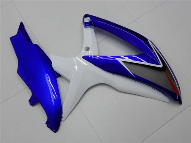 Carenados Moto Suzuki GSXR 600/750 2008-2010 - Blanco Azul Negro Rojo Línea