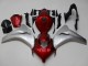 Carenados Moto Honda CBR1000RR 2008-2011 - Plata Rojo Granate