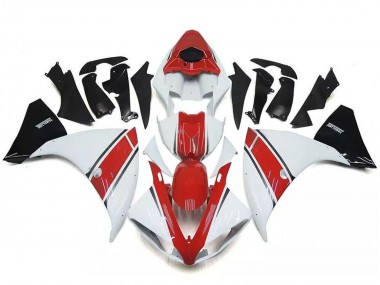 Carenados Moto Yamaha YZF R1 2009-2011 - Blanco Rojo Negro