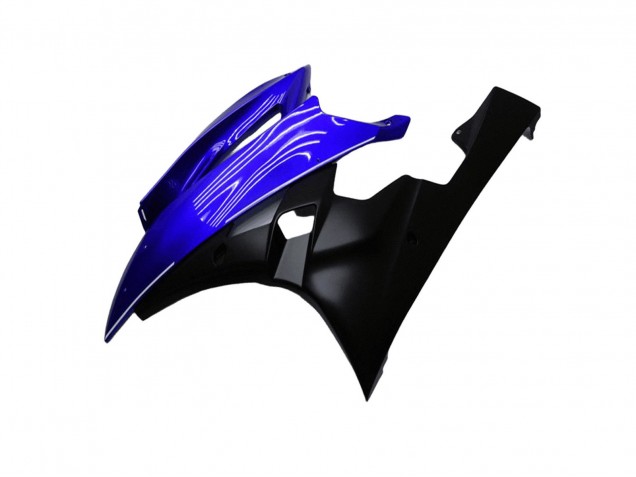 Carenado Moto Yamaha YZF R6 2006-2007 - Azul Negro Mate
