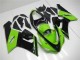 Carenado Moto Kawasaki ZX6R 2005-2006 - Verde Negro Brillante