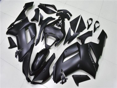 Carenados Moto Kawasaki ZX6R 2007-2008 - Negro Mate