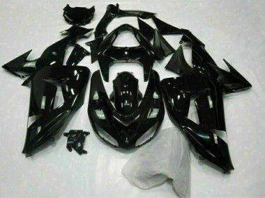 Carenado Moto Kawasaki ZX10R 2006-2007 - Negro Brillante
