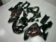Kits Carenado Moto Kawasaki ZX10R 2006-2007 - Negro Brillante Rojo Llama