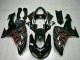 Kits Carenado Moto Kawasaki ZX10R 2006-2007 - Negro Brillante Rojo Llama