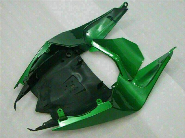 Carenados Moto Kawasaki ZX10R 2008-2010 - Negro Brillante Verde Llama