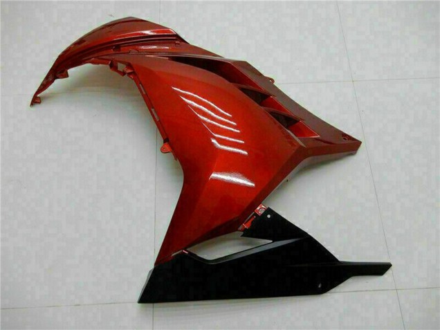 Carenados Moto Kawasaki Ninja 300 EX300R 2013-2024 - Rojo Negro
