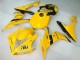 Carenados Moto Yamaha YZF R1 2004-2006 - Amarillo Negro Brillante Dunlop 50