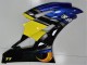 Carenados Moto Yamaha YZF R6 2006-2007 - Azul Amarillo Negro Brillante Tiburón