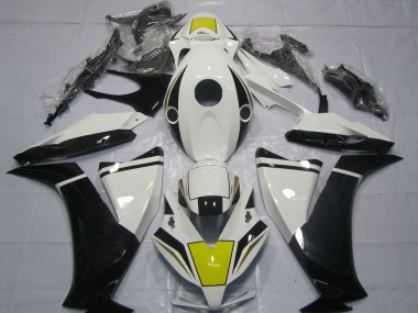 Carenado Moto Honda CBR1000RR 2012-2016 - Blanco Amarillo Negro Brillante