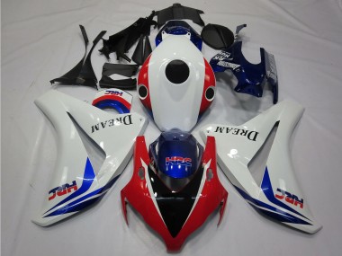 Carenados Moto Honda CBR1000RR 2008-2011 - Blanco Rojo Azul HRC Dream Negro Brillante