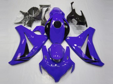 Carenados Moto Honda CBR1000RR 2008-2011 - Azul Negro Brillante OEM Estilo