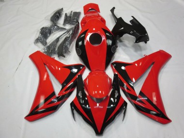 Carenado Moto Honda CBR1000RR 2008-2011 - Rojo Negro Brillante OEM Estilo