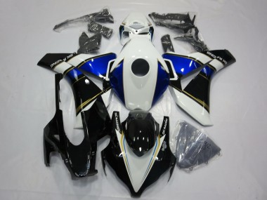 Carenados Moto Honda CBR1000RR 2008-2011 - Blanco Azul Oro Negro Brillante