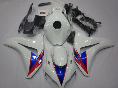 Carenados Moto Honda CBR1000RR 2008-2011 - Blanco Azul Rojo