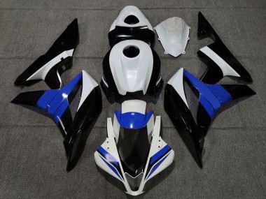 Carenados Moto Honda CBR600RR 2007-2008 - Blanco Azul Negro Brillante