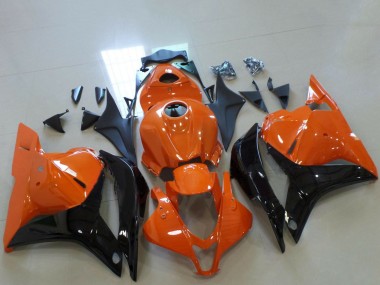Carenados Moto Honda CBR600RR 2009-2012 - Naranja Negro Brillante