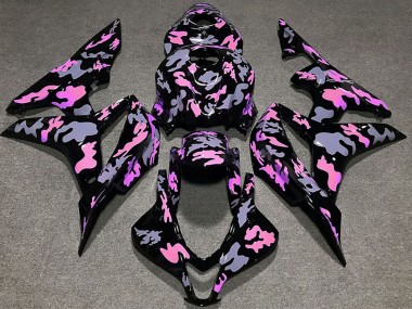 Carenados Moto Honda CBR600RR 2007-2008 - Rosa Gris Camouflage
