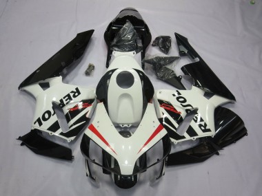 Carenados Moto Honda CBR600RR 2003-2004 - Blanco Rojo Negro Brillante Repsol OEM Estilo
