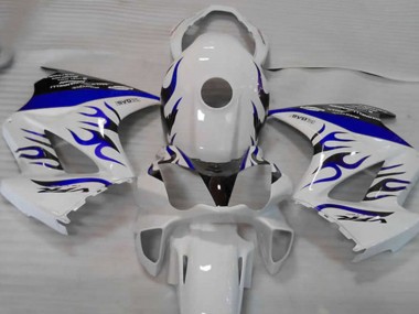 Carenados Moto Honda VFR 800 2002-2013 - Blanco Azul Llama