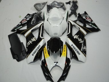 Carenados Moto Suzuki GSXR 1000 2007-2008 - Blanco Amarillo Negro The Witcher