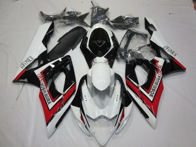 Carenados Moto Suzuki GSXR 1000 2005-2006 - Blanco Rojo Negro Yoshimura