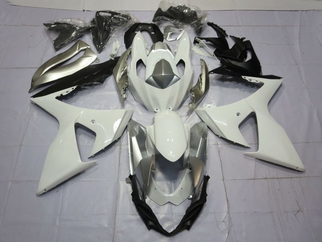 Carenados Moto Suzuki GSXR 1000 2009-2016 - Blanco Plata