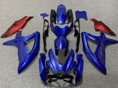 Carenados Moto Suzuki GSXR 600 / GSXR 750 2008-2010 - Azul Rojo