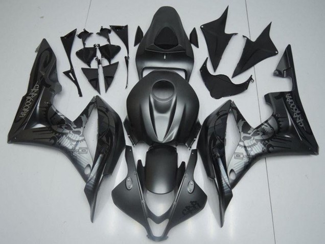 Carenados Moto Honda CBR600RR 2007-2008 - Negro Mate Graffiti
