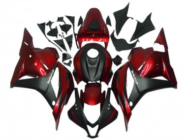 Carenados Moto Honda CBR600RR 2009-2012 - Rojo Negro Mate