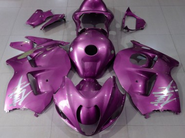 Carenados Moto Suzuki GSXR 1300 1996-2007 - Rosa Brillante Plata Logo