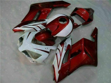 Carenados Moto Honda CBR1000RR 2004-2005 - Blanco Rojo Negro