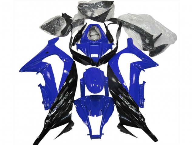 Carenado Moto Kawasaki ZX10R 2011-2015 - Azul Negro Brillante