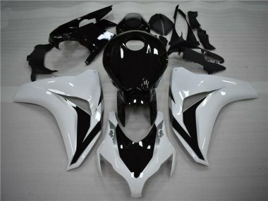 Carenado Moto Honda CBR1000RR 2008-2011 - Blanco Negro Brillante