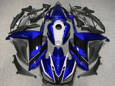 Carenados Moto Yamaha R3 2015-2018 - Azul Blanco Negro