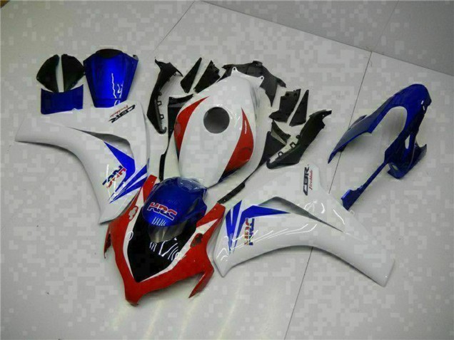 Carenado Moto Honda CBR1000RR 2008-2011 - Blanco Rojo Azul HRC