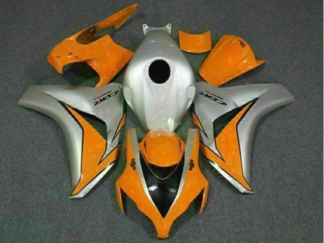 Carenados Moto Honda CBR1000RR 2008-2011 - Plata Naranja
